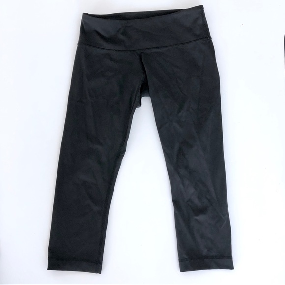 Lululemon Wunder Under Crop 21” (Black) - Picture 2 of 2
